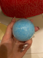 Бомбочка для ванны детская большая шарик Синий трактор Умка #43, Александра К.