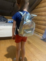 Рюкзак дошкольный ранец детский для девочки голубой #5, Аня И.