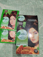 Хна для волос Dabur Vatika Henna коричневая Brown, 6 шт. по 10 г #5, Екатерина В.