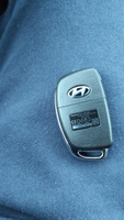 Корпус ключа зажигания для Hyundai Santa Fe Solaris Sonata Tucson Creta i40 ix35 / Хендай Санта Фе Солярис Крета Соната Туксон - 1 штука (3х кнопочный ключ) лезвие TOY40 #17, Михаил П.