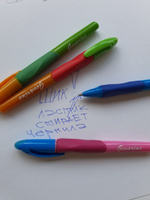 Набор разноцветных ручек "пиши-стирай" 4 шт. (синий стержень) #5, Роман Я.