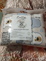 Одеяло для новорожденного EvaKids Soft Sleep 75х100 бязь (Медвежата на сером) #4, Елена Е.