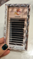 Ресницы для наращивания YASSE MIX 3D W - формы, готовые пучки M 0.07 МИКС 7-12мм #67, Яна К.