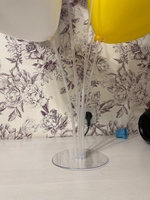 Комплект подставок для воздушных шаров 7 насадок 70 см/ 2 штуки. Стойка для воздушных шариков. Регулируемая высота #66, Анжелика К.