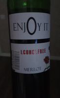 Вино безалкогольное красное EnjOy it Merlot, 750 мл. Германия. #13, Наталья