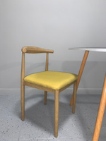 Комплект кухонных стульев Ridberg VILLE 2 шт. (желтый) из металла. Для офиса, кухни, столовой, спальни #1, Дмитрий Г.