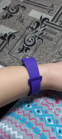 Ремешок для часов Bingo фитнес браслет силиконовый на руку, аксессуары на часы Redmi Band Фиолетовый #15, Юлия К.