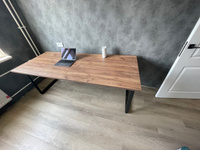 Стол компьютерный Good Desk Loft,размер 200х80х75 см, цвет дуб табачный, цвет ножек черный #2, Vasiliy B.