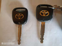 Корпус ключа зажигания для Toyota Тойота лезвие TOY43 - 1 штука (одна боковая кнопка, лезвие TOY43) / Брелок зажигания #55, Андрей К.