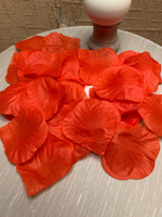 Искусственные, шелковые лепестки роз темно-красные, свадебное украшение 700 штук #41, Ekaterina A.