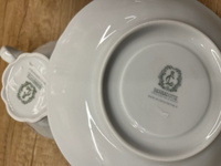 Чайная пара Бернадотт Гуси, набор для чаепития на 1 персону: чашка 205 мл, блюдце из фарфора, Bernadotte, подарочная #5, татьяна с.