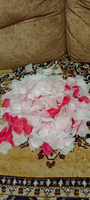 Искусственные, шелковые лепестки роз розово-белые, свадебное украшение 700 штук #48, Светлана Д.
