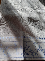 Набор полотенец махровых 35x60, 50x90, 70x130 см светло-серый цвет, полотенце махровое, полотенце банное, набор полотенец подарочный #83, Марина О.
