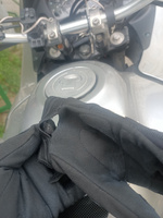 Перчатки для мотоцикла, питбайка и велосипеда (мотоперчатки) черные, размер XL #25, Владимир К.