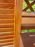 Дверь жалюзийная деревянная Timber&Style 715х394 мм, комплект из 2-х шт. сорт Экстра #79, Юлия Ж.