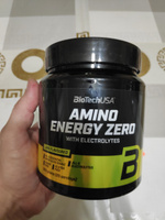 Аминокислоты с кофеином для энергии и выносливости BiotechUSA Amino Energy Zero with electrolytes 360 г лайм #7, Ильясов М.А.