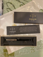 Ручка шариковая Parker Jotter Originals K60, черный, цвет чернил: синий, подарочная коробка R0033010 #8, Мария С.