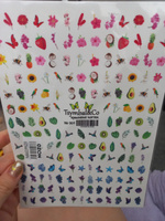 Tsymbal&Co / Наклейки для ногтей цветы #6, Яна Ц.