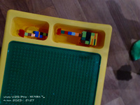 Конструктор LX Столик, 200 деталей подарок для малышей, лего совместим, совместим с Lego Duplo #36, Мунира Х.