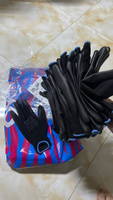 Перчатки нейлоновые с полиуретановым покрытием, рабочие, хозяйственные Gward Black PU1001 черного цвета, размер 9 (L), 12 пар #5, Ислам М.
