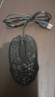 Игровая мышь проводная OWD-36, черный матовый #11, Илья М.