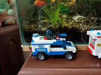 Конструктор LX Большой полицейский участок, 1122 деталей подарок для мальчика, для девочки, большой набор сити, лего совместим, совместим с Lego City #86, Мария Ф.