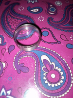 Кольцо широкое, унисекс, цвет серебро, ширина 8 мм, размер 19,5 #113, Дарья П.