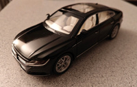 Машинка металлическая инерционная, игрушка детская для мальчика коллекционная модель 1:32 Volkswagen Passat CC ; фольксваген черный #2, Алексей К.