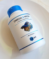 ОМЕГА 3 SNT OMEGA-3 MEGA/ СНТ МЕГА (рыбий жир омега-3) 90 желатиновых капсул #2, Александр И.