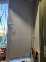 Кассетные рулонные шторы УНИ на пластиковые окна БЛЭКАУТ / BLACKOUT белый 62х160 см левое управление, с вертикальными направляющими, без сверления, рулонные жалюзи на балкон, на кухню, в детскую #25, Полина П.