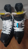 Шнурки для коньков WH хоккейные с пропиткой, 244 см, белые #30, Сергей Н.