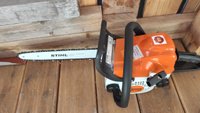 Бензопила цепная бензиновая STIHL MS 170 14" 3/8" Picco 1.1 мм + набор заточной (без чехла) #5, Сергей А.