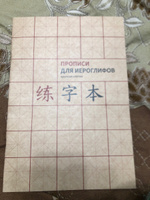Прописи для китайских иероглифов. А 4. (Крупная клетка) #2, Виктория А.