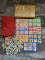Умное IQ ЛОТО детское деревянное "Азбука и Цифры", настольные игры для малышей от 3 лет #2, Оксана Н.
