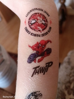 Временные переводные татуировки и наклейки для детей Марвел Человек Паук #18, Марина В.