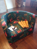 Кресло mullis на деревянных ножках тропик, для отдыха #4, Любовь С.