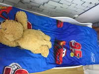 Кровать машина детская с бортиком и ортопедическим основанием, 160х70, Тачка красная #4, Marat B.