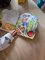 Музыкальная книжка игрушка для малышей Колобок Умка 1 кнопка / детская звуковая развивающая книга игрушка | Козырь А. #8, Екатерина М.