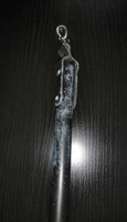 Черная металлическая распорка с кожаными ремешками и карабинами - 65 см. #1, Дмитрий В.