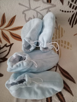Набор голубой для парафинотерапии варежки и носки утеплённые, согревающие, косметические для Спа-процедур многоразовые. Nail Expert #2, Анна