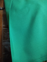 Ткань для шитья габардин 150 см х 100 см, 150 г/м2 цвет зеленый #56, Надя Я.