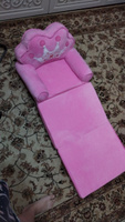 Кресло детское мягкое диванчик трансформер Розовая Прицесса #20, Юлия М.