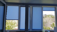 Рулонные шторы на окна 57*175 деним. Шторы однотонные не блэкаут для гостиной, спальни, кухни. #26, Инна Б.