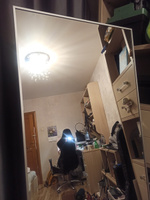 Высокое напольное зеркало в алюминиевой раме влагостойкое и прямоугольное TODA ALMA 160х60 см #70, Денисова Мария