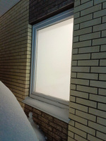 Пленка на окна матовая White Matt Reton Group/ Пленка самоклеющаяся, декоративная / Тонировка для окон дома, цвет белый 152х90 см #1, Карина П.
