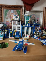 Конструктор LX Большой полицейский участок, 1122 деталей подарок для мальчика, для девочки, большой набор сити, лего совместим, совместим с Lego City #85, Мария Ф.