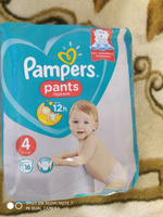 Подгузники трусики Pampers Pants, 9-15 кг, размер 4, 16 шт #42, Елена В.